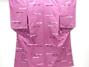 抽象模様上代紬着物